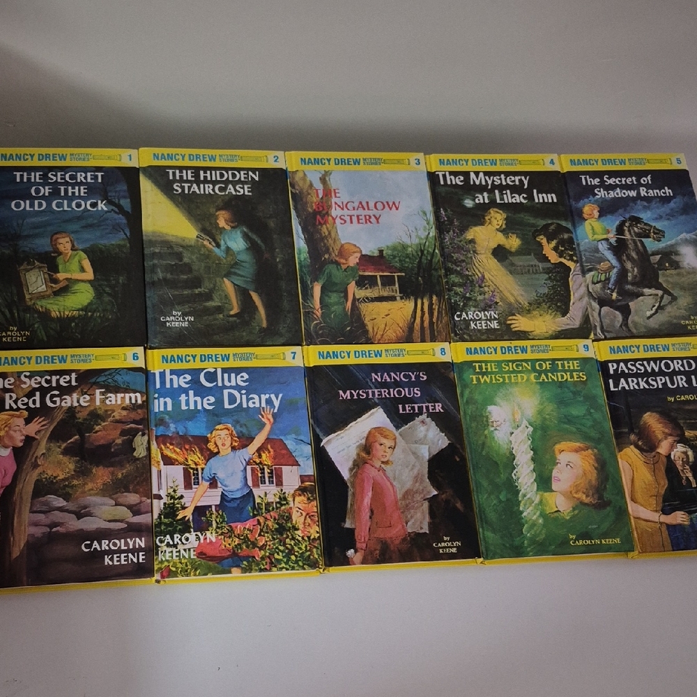 Nancy Drew Mystery Book Collection
